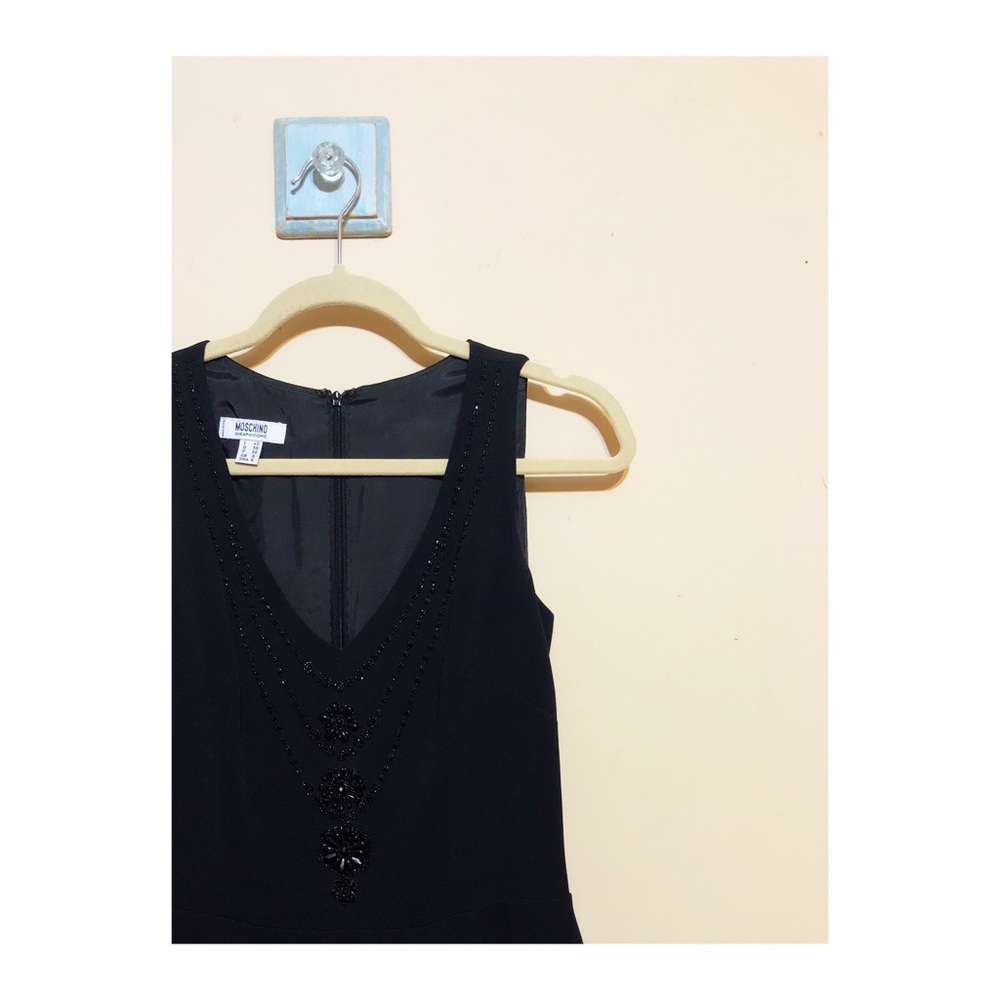 Gorgeous Moschino little black dress. NWOT